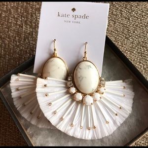 Kate Spade Fan Earrings